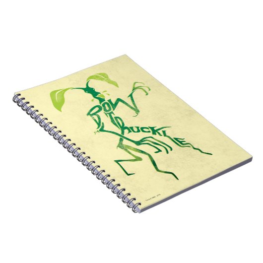 BOWTRUCKLE™ PICKETT™ Typography Graphic Notizblock (Rechte Seite)
