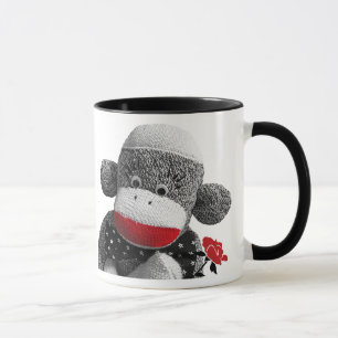 Bowty die Socken-Affe-Tasse Tasse
