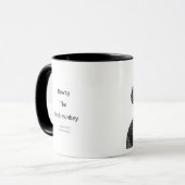 Bowty die Socken-Affe-Tasse Tasse (Vorderseite Links)