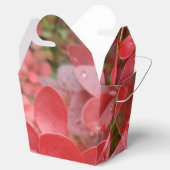 Box "Abnehmen" mit roten Blättern Geschenkschachtel (Geöffnet)