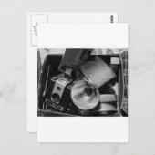 Box alter Kodak Kameras Postkarte (Vorne/Hinten)