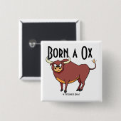 Box an Ox Button (Vorne & Hinten)