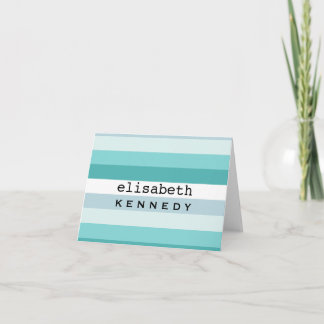Box Aqua Blue Streifen