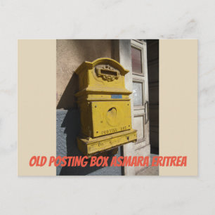 Box Asmara Eritrea Postkarte
