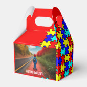 Box "Autismus Awareness Gable Gvor" Geschenkschachtel (Rückseite)