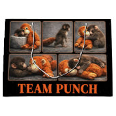 Box Baby Affe Große Geschenktüte (Vorderseite)