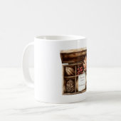 Box Berries Leaves Pinecones Treasures Kaffeetasse (Vorderseite Links)