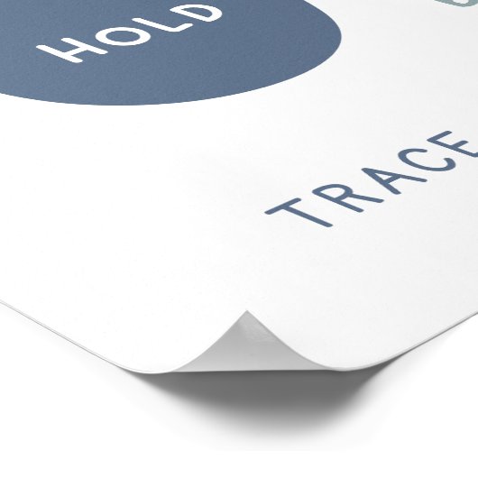 Box Boho Atmung Technik Klassenraum Poster (Ecke)