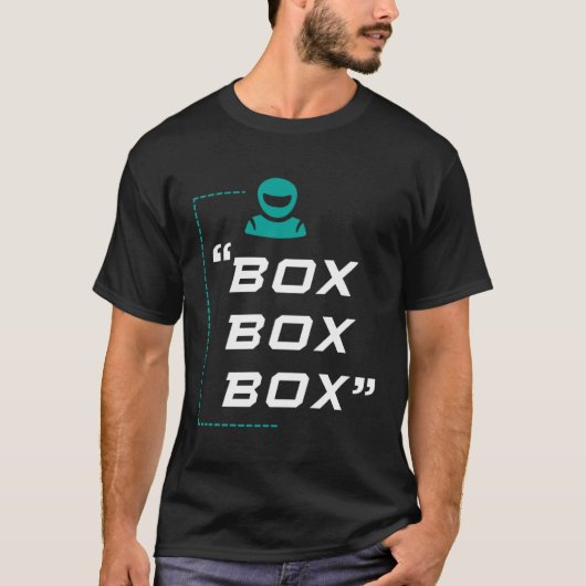 BOX BOX BOX Teamradio Box this lap T-Shirt (Vorderseite)