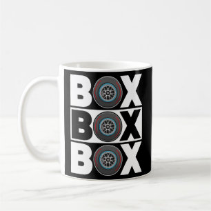 Box Box F1 Drag Race Drifting Fast Cars Kaffeetasse