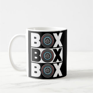 Box Box F1 Drag Race Drifting Fast Cars Kaffeetasse