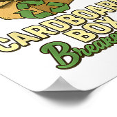 Box Breakfast Downer Funny Öko Poster (Ecke)