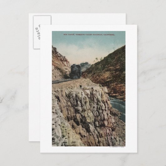 Box Canon Train Postkarte (Vorne/Hinten)