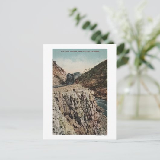 Box Canon Train Postkarte (Stehend Vorderseite)