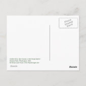 Box Canyon Postcard Postkarte (Rückseite)