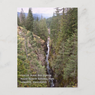 Box Canyon Postcard Postkarte