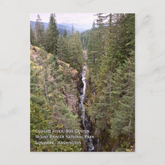 Box Canyon Postcard Postkarte (Vorderseite)