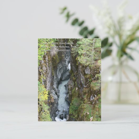 Box Canyon Postcard Postkarte (Stehend Vorderseite)