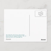 Box Canyon Postcard Postkarte (Rückseite)