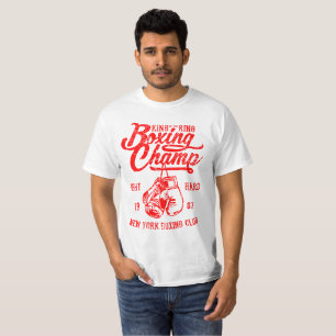 Box-Champion: Vintage-Boxdesign T-Shirt