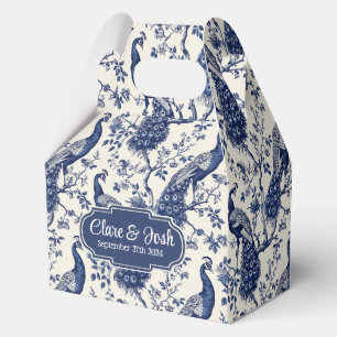 Box Chinoiserie Style Peacock Thema Gastgeschenk H Geschenkschachtel