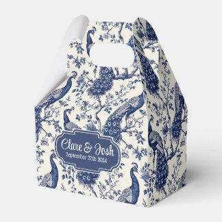 Box Chinoiserie Style Peacock Thema Gastgeschenk H Geschenkschachtel