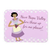 Box Diese Trauben bereits! Magnet (Horizontal)