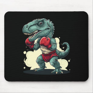 Box-Dinosaur Boxer Dino Kickboxen T-Rex Boxen Mousepad