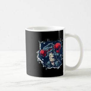 Box-Dinosaur Boxer T-Rex Kickboxen Dino Boxen Kaffeetasse
