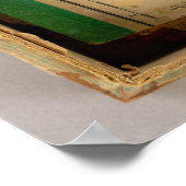 Box Dissected map, United Staaten Poster (Ecke)