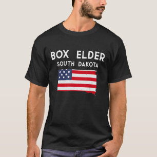 Box Elder South Dakota USA Staat America Travel So T-Shirt