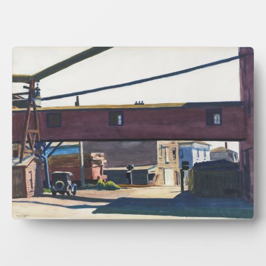 Box Factory, Gloucester | Edward Hopper | Fotoplatte (Vorderseite)