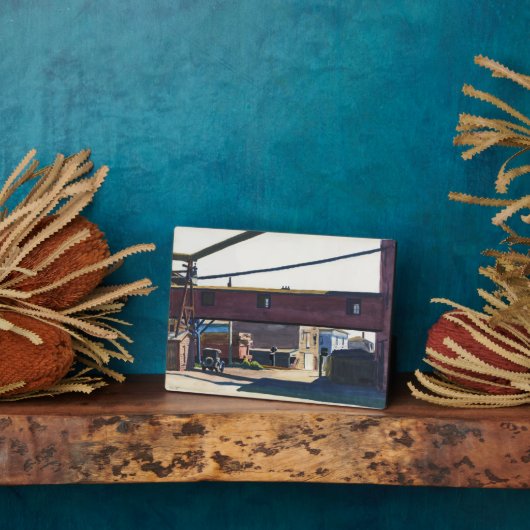 Box Factory, Gloucester | Edward Hopper | Fotoplatte (Seite)