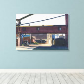 Box Factory, Gloucester | Edward Hopper | Leinwanddruck (Insitu (Holzboden))
