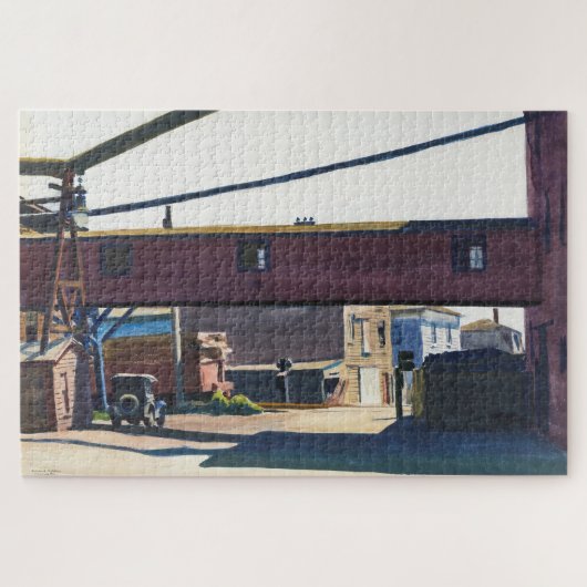 Box Factory, Gloucester | Edward Hopper | Puzzle (Horizontal)
