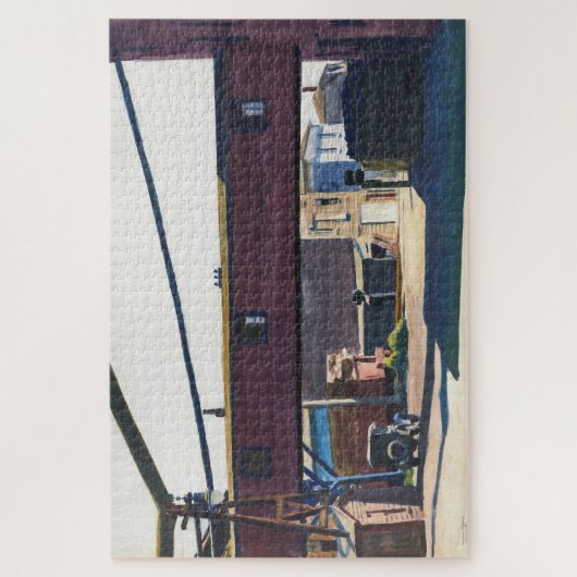 Box Factory, Gloucester | Edward Hopper | Puzzle (Vertikal)