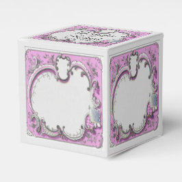 Box "French Deko Frame Posh Gastgeschenk Hochzeit" Geschenkschachtel