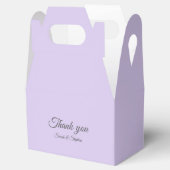 Box für digitale Lavendel Geschenkschachtel (Geöffnet)