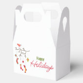 Box für kundenspezifische Weihnachtsdekoration Geschenkschachtel (Geöffnet)