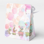 Box für Zirkustiere Geschenkschachtel (Rückseite)