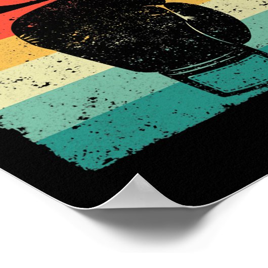Box Glove Funny Boxing Gloves Boxer Kämpfe Poster (Ecke)