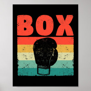 Box Glove Funny Boxing Gloves Boxer Kämpfe Poster