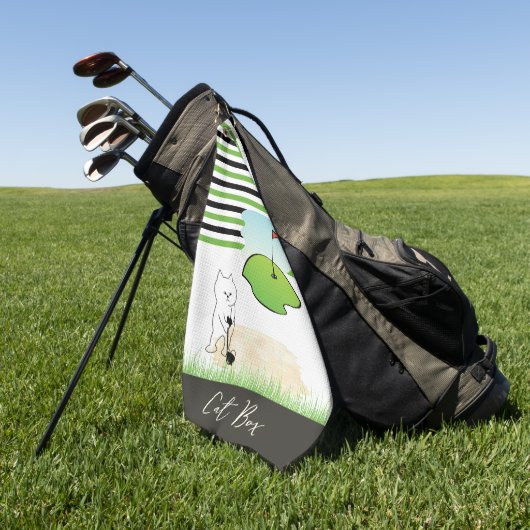 Box Golf Handtuch (Gras)