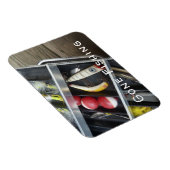 Box "Gone Fishing" Magnet (Rechte Seite)