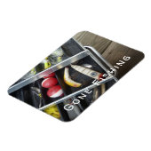 Box "Gone Fishing" Magnet (Linke Seite)