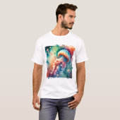Box Jellyfish 050824AREF128 - Watercolor T-Shirt (Vorne ganz)