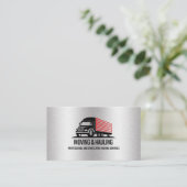 BOX-LKW-BEWEGUNG UND HAULING BERUFLICH VISITENKARTE (Stehend Vorderseite)