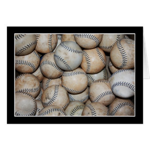 Box mit Baseballs