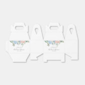 Box mit blauen und rosafarbenen Gastgeschenk Hochz Geschenkschachtel (Ungefaltet)