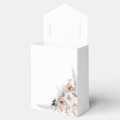 Box mit blauer Gastgeschenk Hochzeit Geschenkschachtel (Geöffnet)